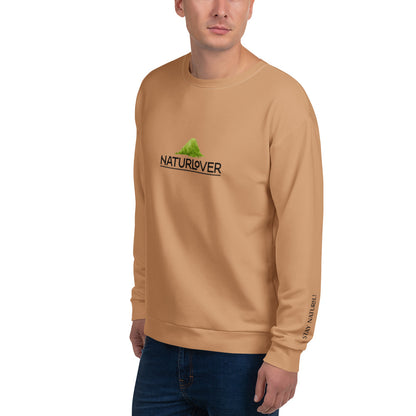 Recycling Pullover pfirsich orange