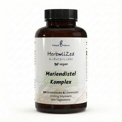 Mariendistel Artischocke und Löwenzahn