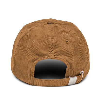 NATURKIND corduroy baseball cap, camel + olive