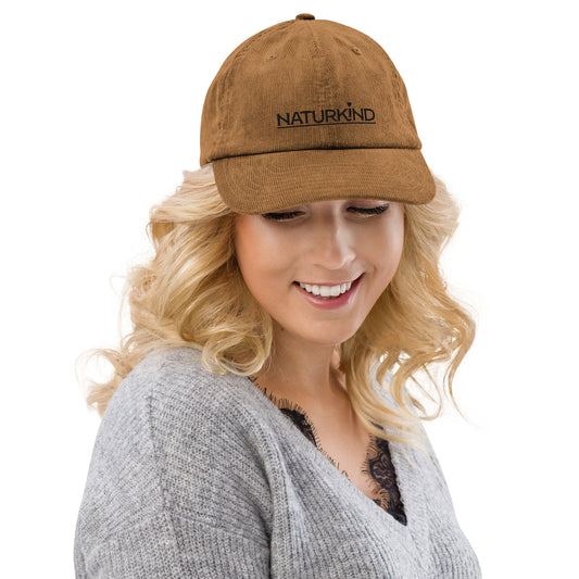 NATURKIND Cord Basecap, camel + olive