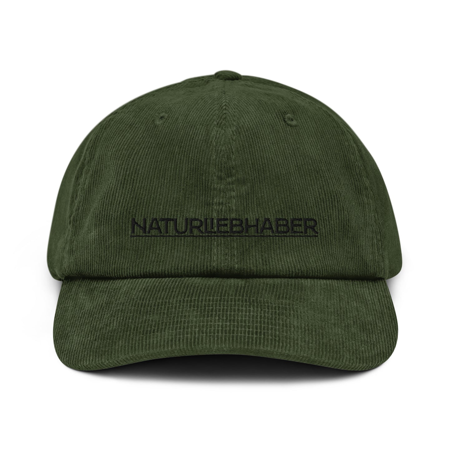 NATURE LOVER baseball cap made of corduroy, camel + olive