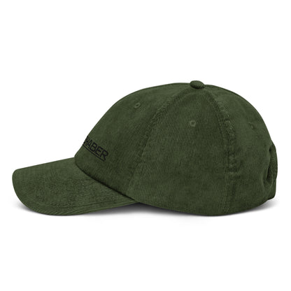 NATURE LOVER baseball cap made of corduroy, camel + olive