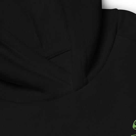 Kapuzenpullover Bio Baumwolle Naturkind  schwarz