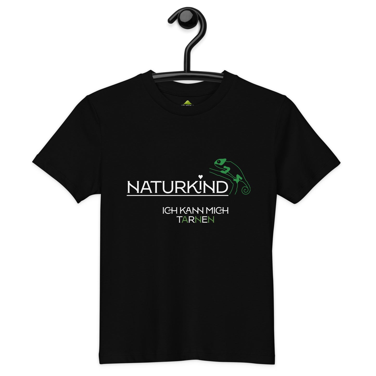 NATURKIND eco-cotton T-shirt for children - Chameleon