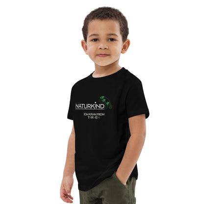 NATURKIND eco-cotton T-shirt for children - Chameleon