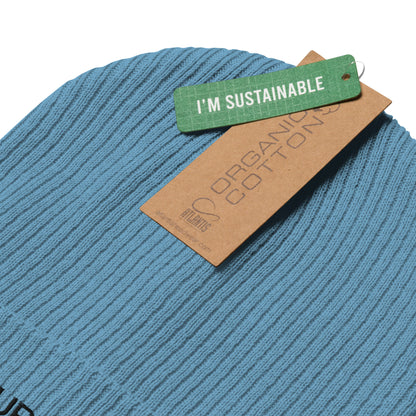 Bio Baumwoll Mütze blau