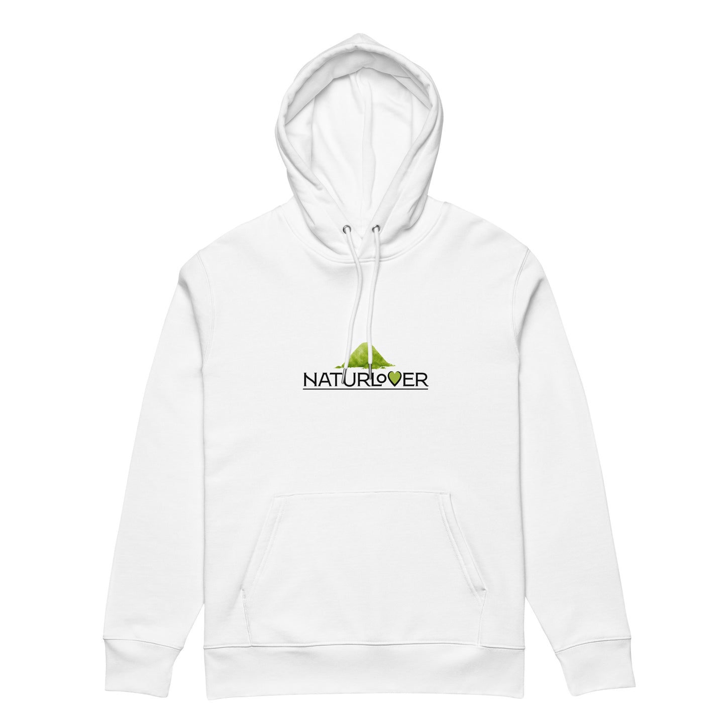 Bio Baumwoll Pulli Naturlover weiß