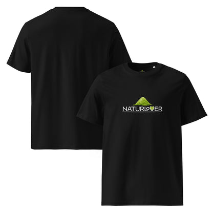 Bio Baumwoll shirt Herz schwarz
