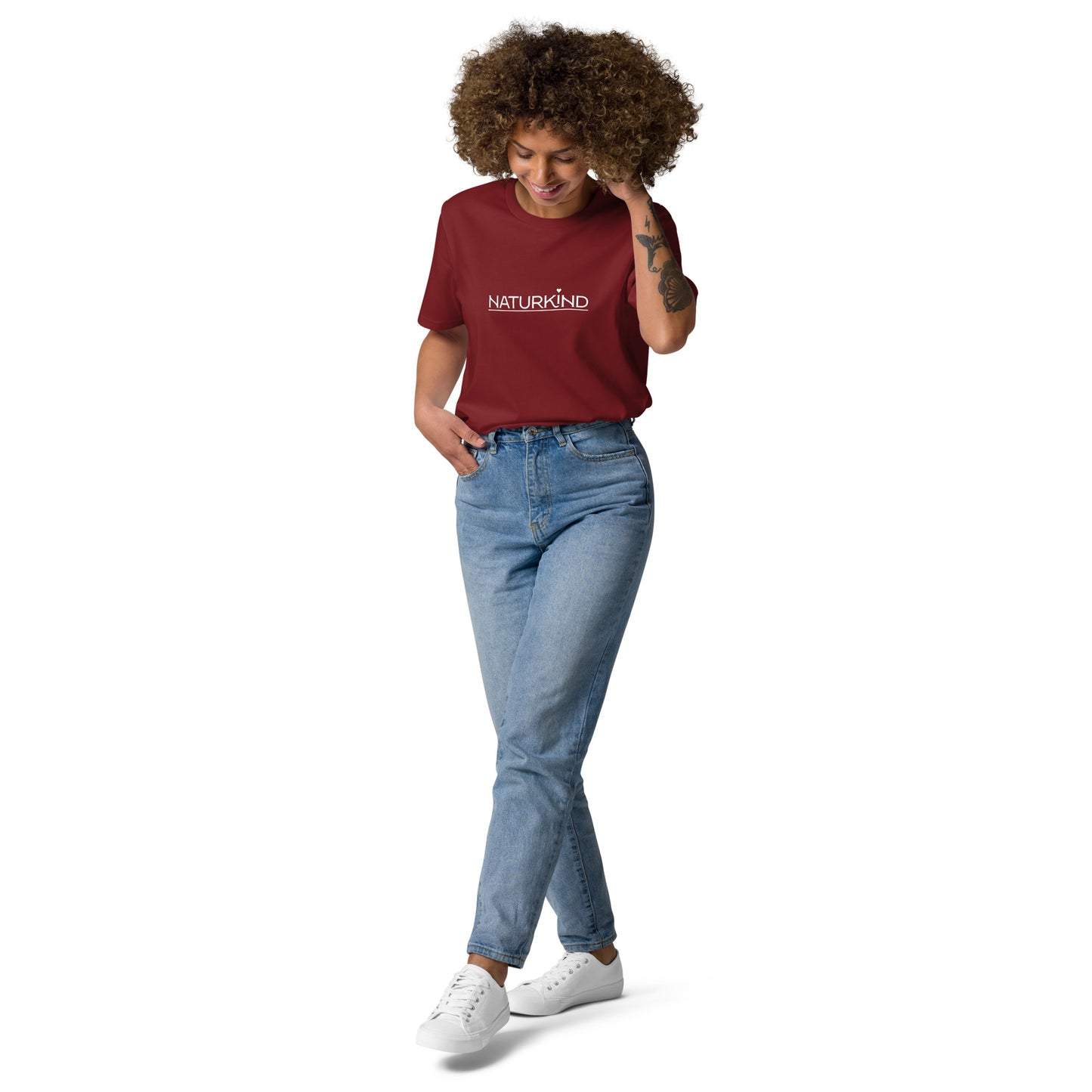 Bio Baumwoll Naturkind Shirt weinrot