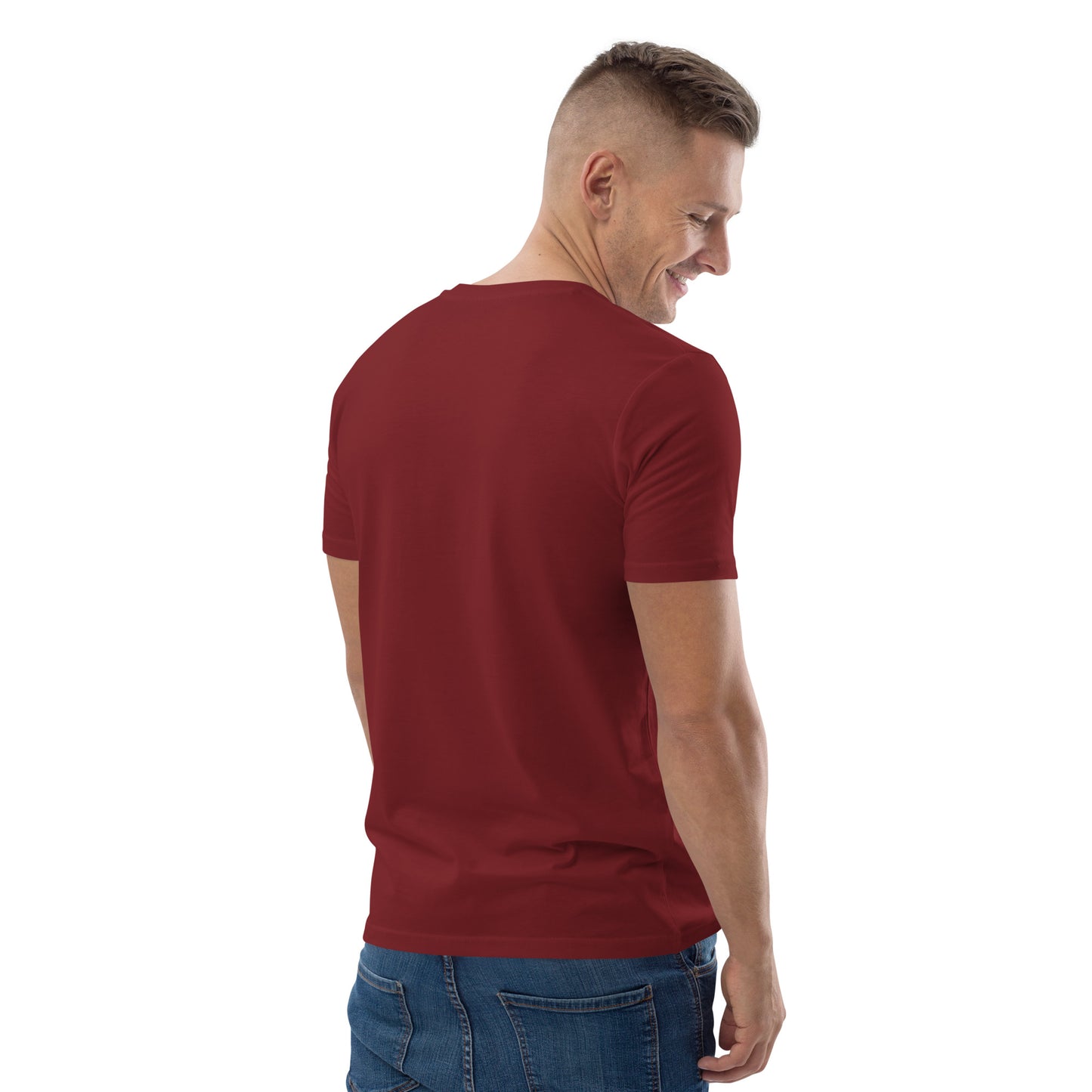 Bio Baumwoll Shirt weinrot