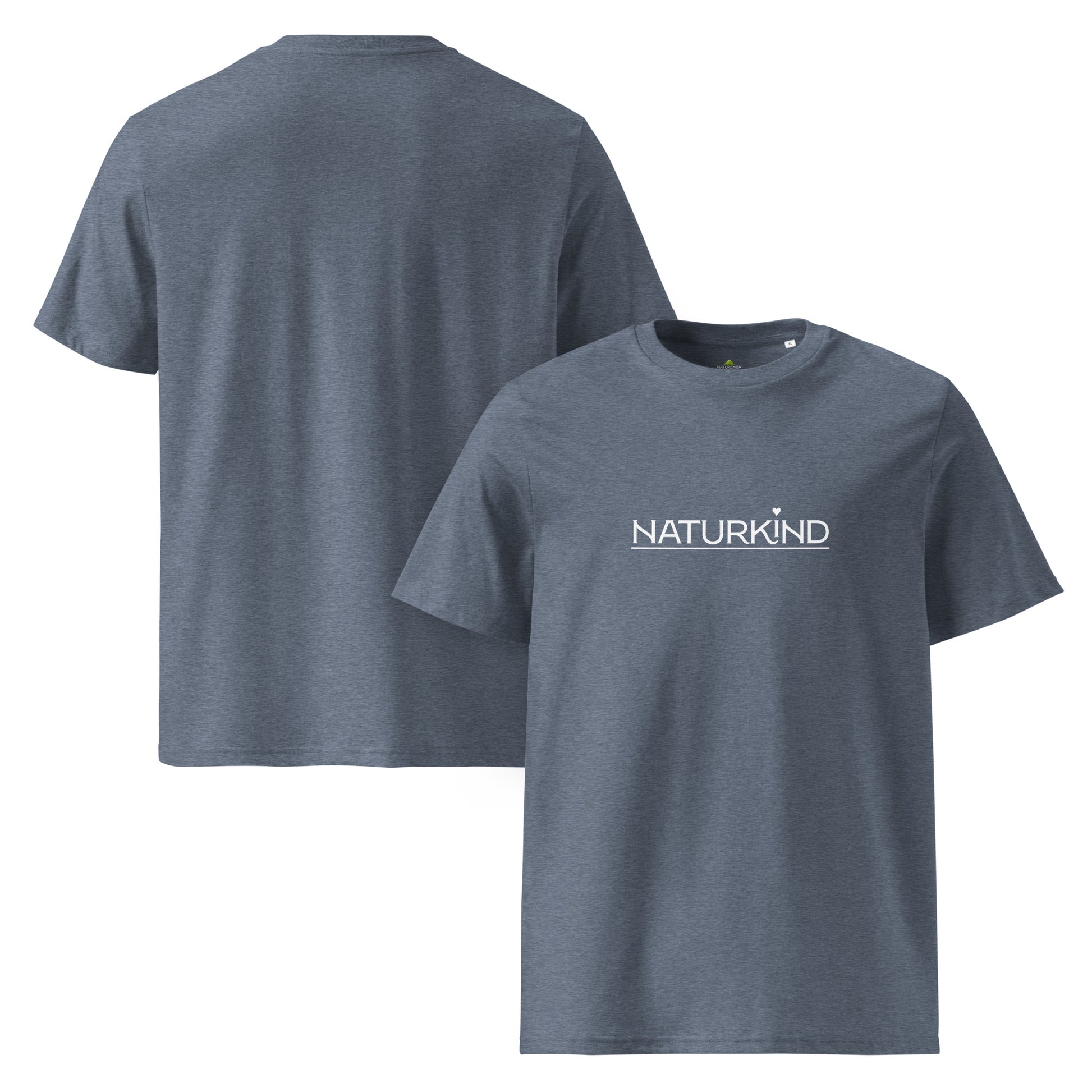 Bio Baumwoll Naturkind Shirt grau blau