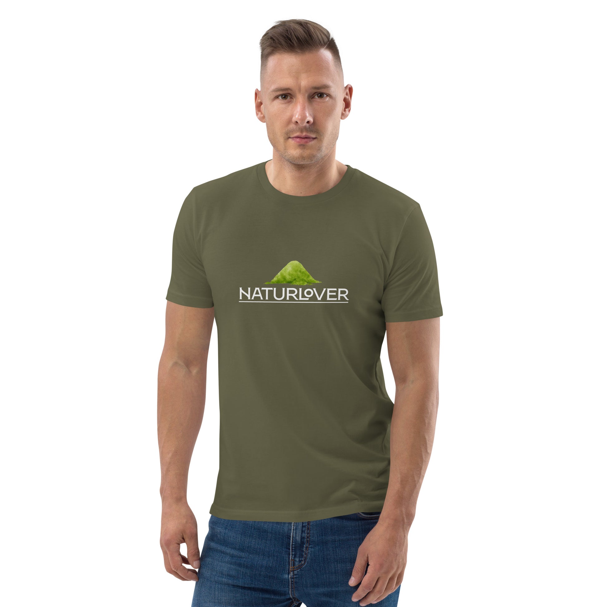 Bio Baumwoll Shirt grün olive