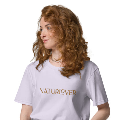 NaturLoVer Bio-Baumwoll T-Shirt GOLD Edition mit edlem Stick