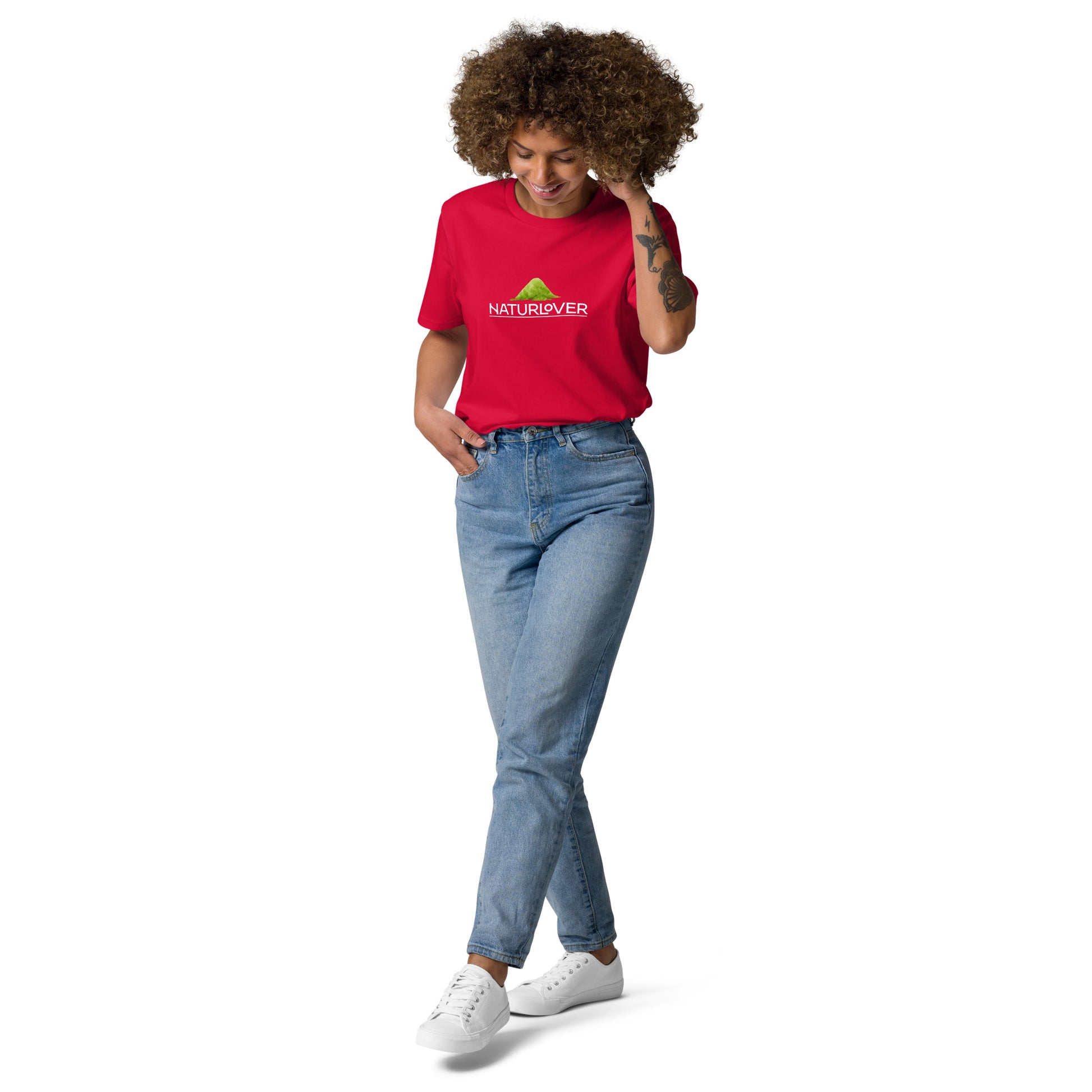 Bio Baumwoll Shirt rot