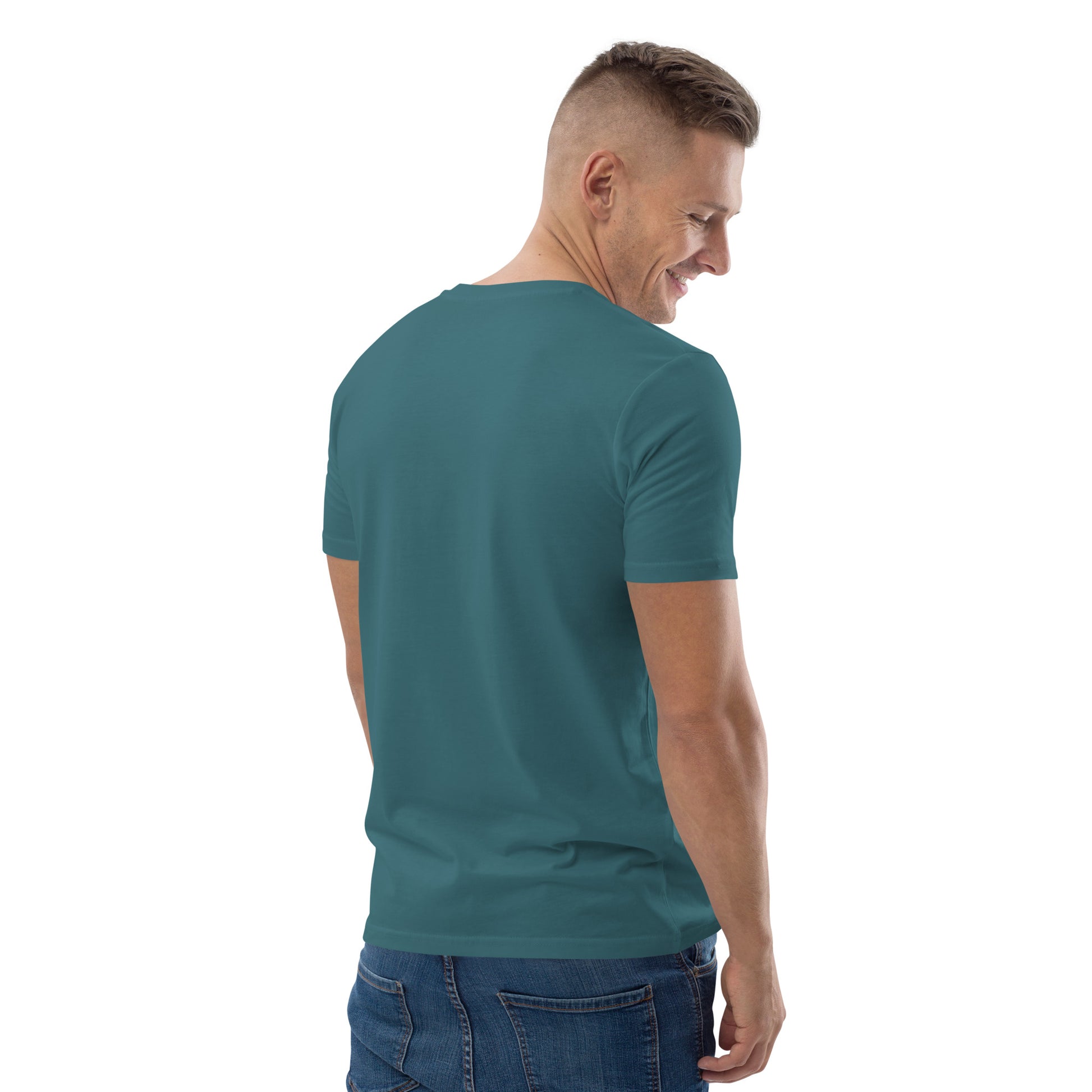 Bio Baumwoll Shirt petrol