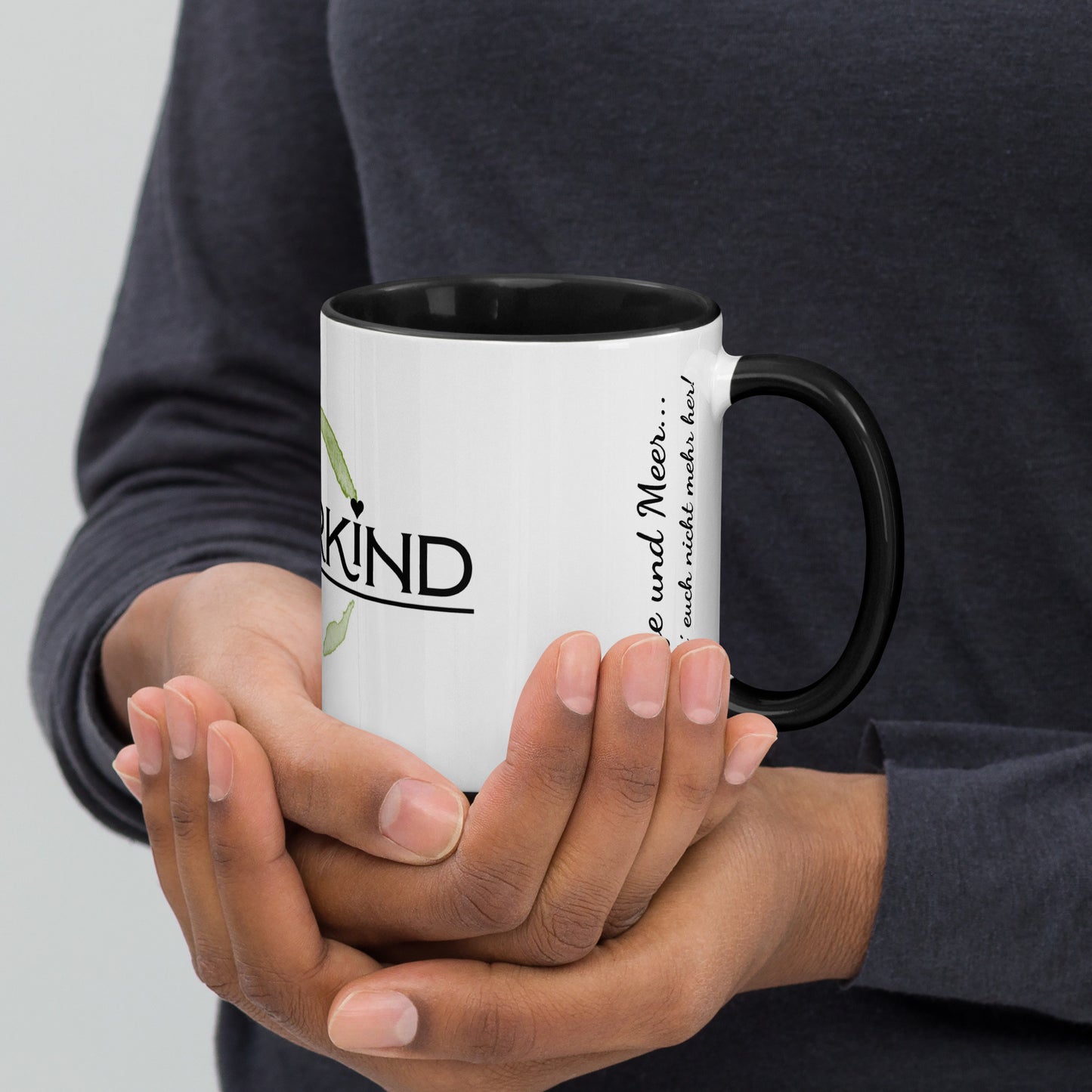 NATURKIND Tasse mit farbiger Innenseite