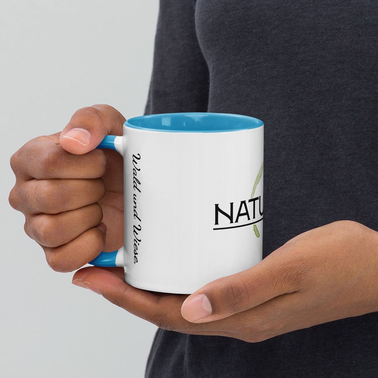 NATURKIND Tasse mit farbiger Innenseite