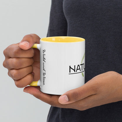 NATURKIND Tasse mit farbiger Innenseite